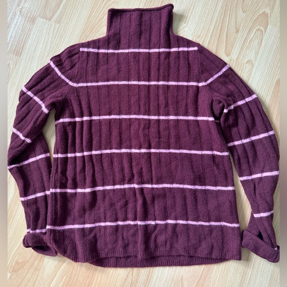 Madewell Wool Blend Turtleneck Sweater - Picture 2 of 7